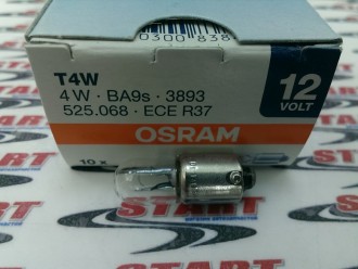 12V T4W BA9S 4W Лампа накаливания (OSRAM)