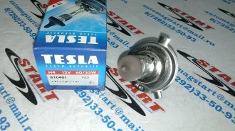 H4 12V 60/55W Лампа накаливания (TESLA)