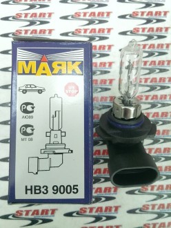 HB3 (9005) 12В 65 Вт P20d Лампа накаливания (МАЯК)
