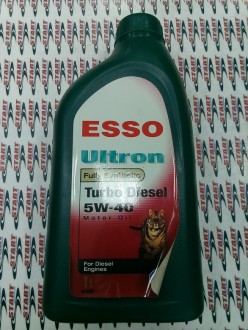 Масло моторное ESSO Ultron Diesel 5W-40 1L