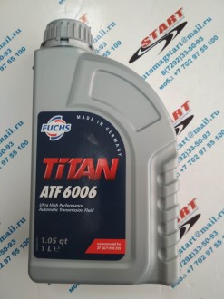 Масло трансмиссионное АКПП TITAN ATF 6006 1L