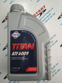 Масло трансмиссионное АКПП TITAN ATF 6009 1L